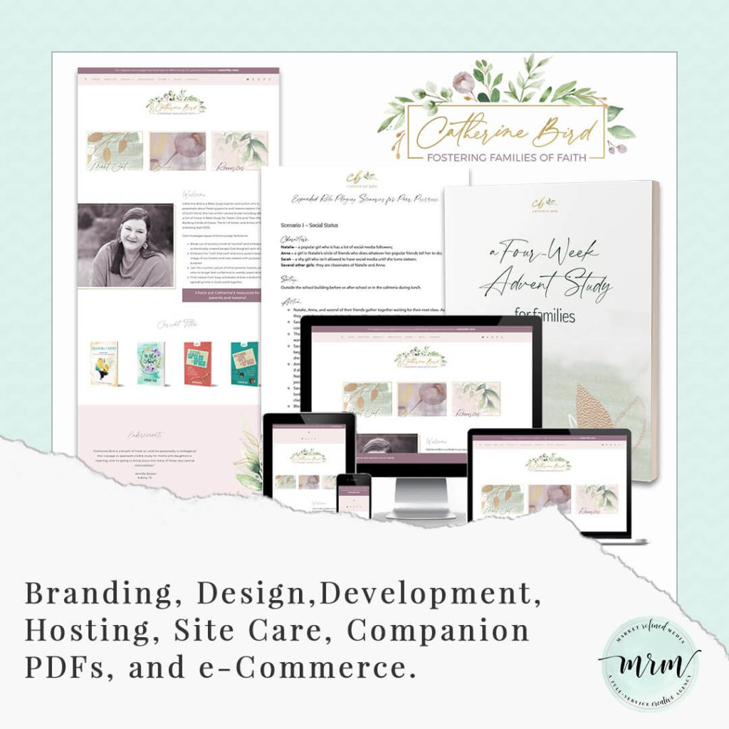 MRM Project Feature: Gina Duke Brand & Website Design