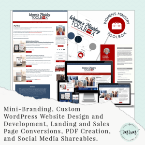 MRM Project Feature Women's Ministry Toolbox Brand and Website Design