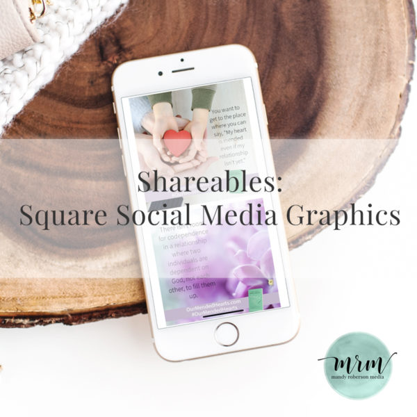 MRM Shareables: Square Social Media Graphics