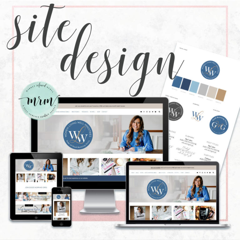 MRM Project Feature Gina Duke Brand & Website Design