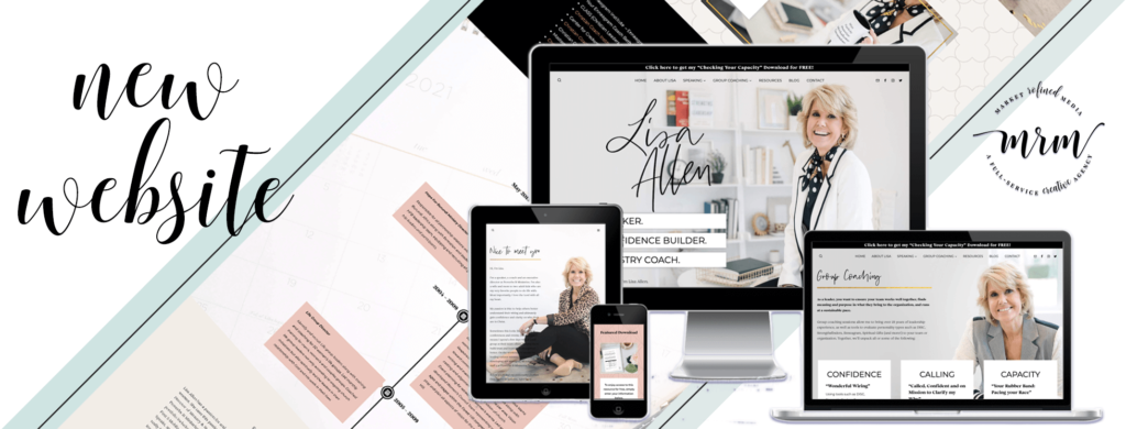 MRM Project Feature: Lisa Allen Brand and Website Design