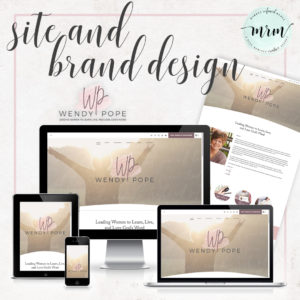 MRM Project Feature: Wendy Pope Brand Website Design