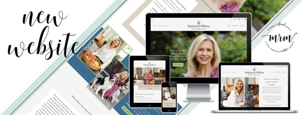 MRM Project Feature: Stephanie Wilkins Brand & Website Design