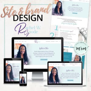 MRM Project Feature: Rachel Goode Brand and Website Design