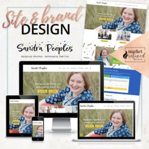 MRM Project Feature: Sandra Peoples Brand & Website Design