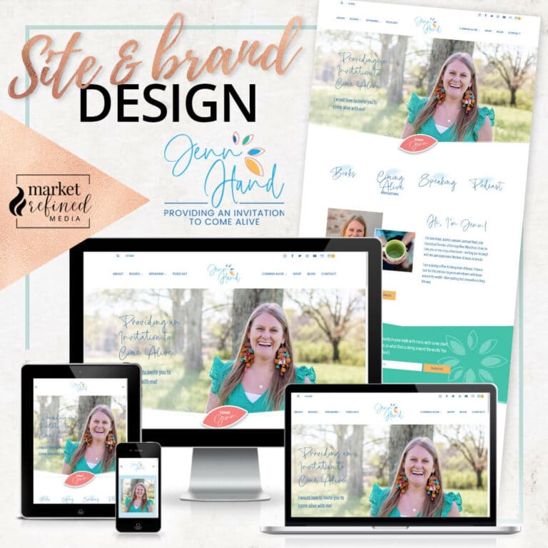MRM Project Feature: Jennifer Hand Brand and Website Design