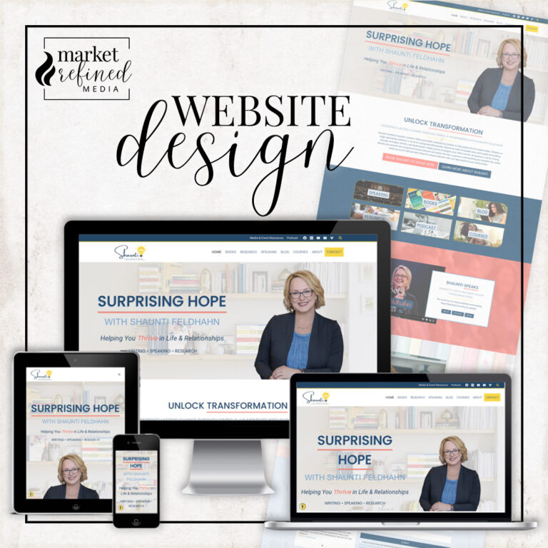 MRM Project Feature: Shaunti Feldhahn Website Redesign