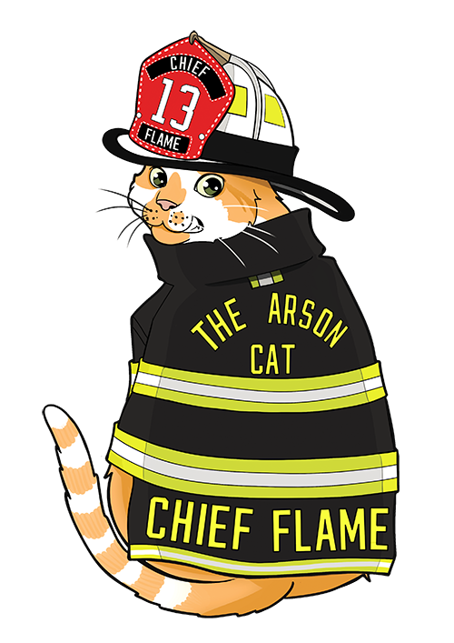 Chief Flame the Arson Cat