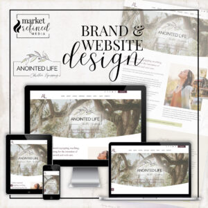 MRM Project Feature: Lorie Newman and Anointed Life Brand & Website Design