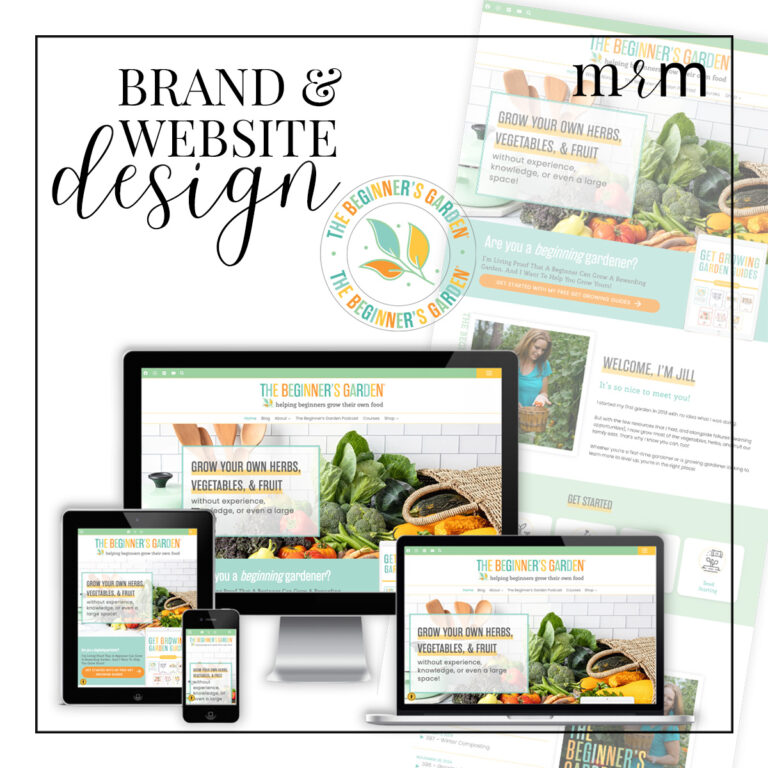 MRM Project Feature: Jill McSheehy Brand and Website Redesign