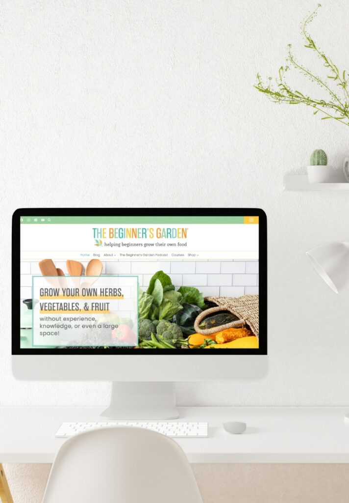 MRM Website Design: The Beginner's Garden with Jill McSheehy