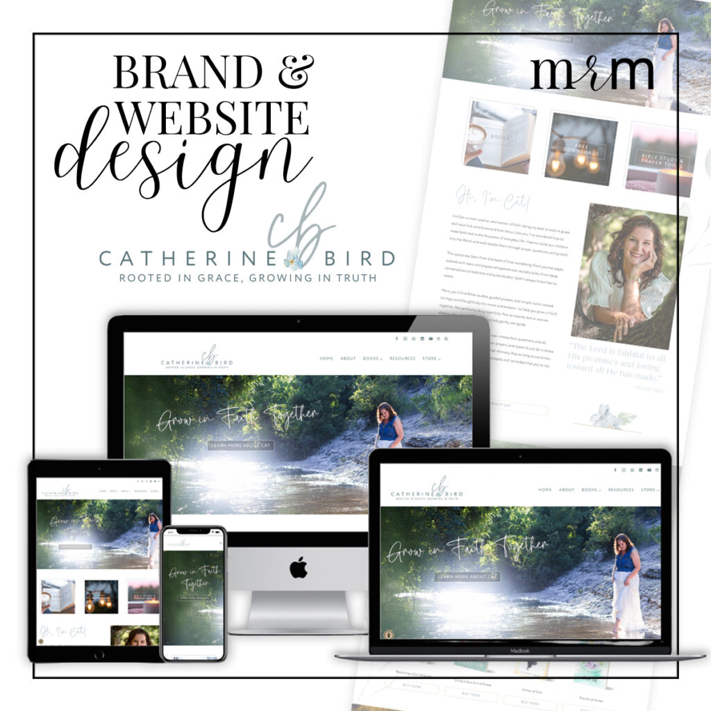 MRM Project Feature: Catherine Bird Brand & Website Design