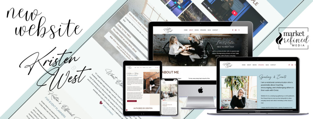 MRM Project Feature: Kristen West Brand & Website Design