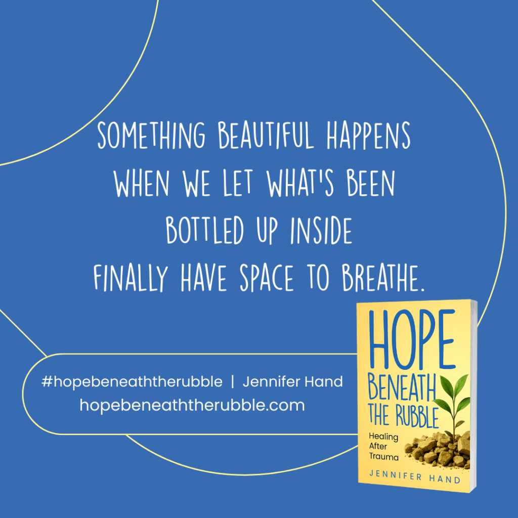 MRM Project Feature: Hope Beneath the Rubble by Jennifer Hand