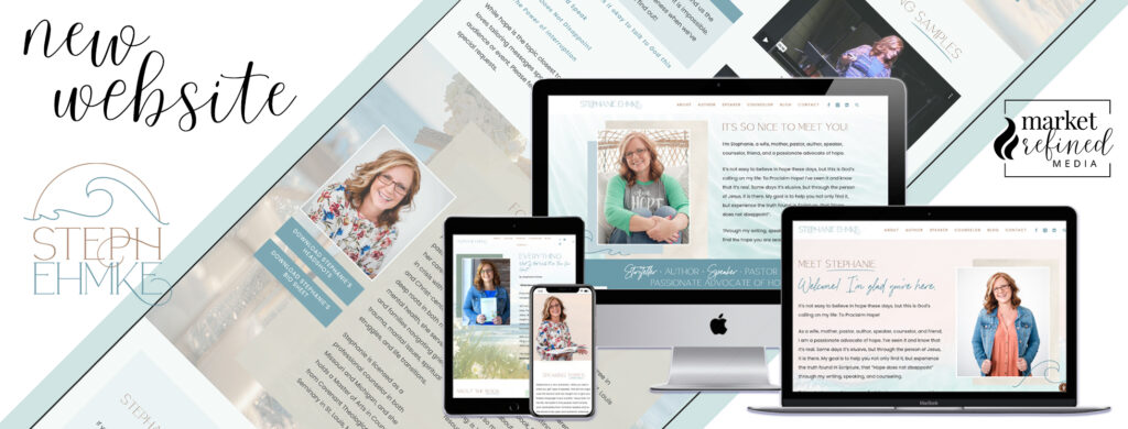 MRM Project Feature: Stephanie Ehmke Brand & Website Design