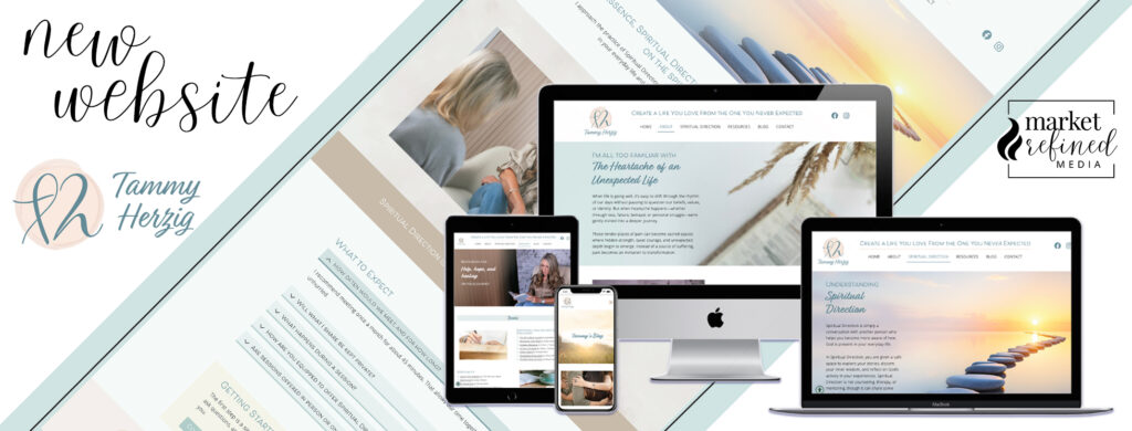 MRM Project Feature: Tammy Herzig Brand & Website Design
