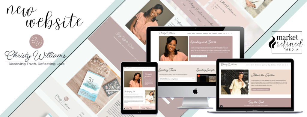 MRM Project Feature: Christy Williams Brand & Website Redesign