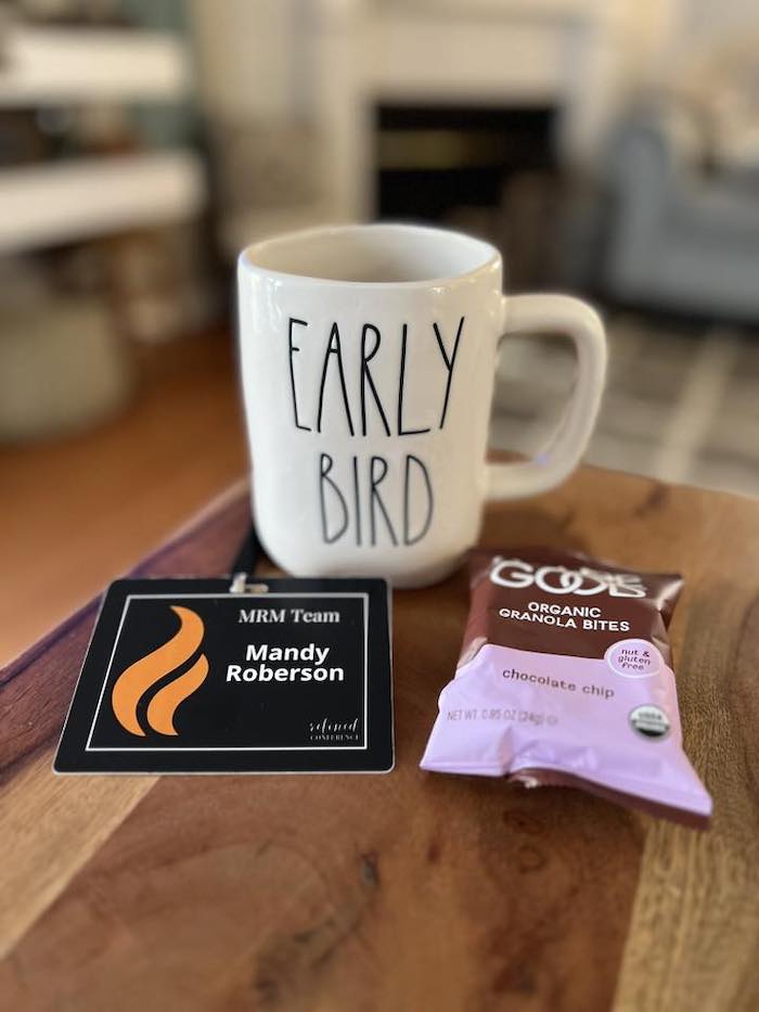 Mandy's post-conference morning