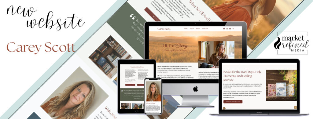 MRM Project Feature: Carey Scott Brand & Website Redesign