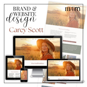 MRM Project Feature: Carey Scott Brand & Website Redesign