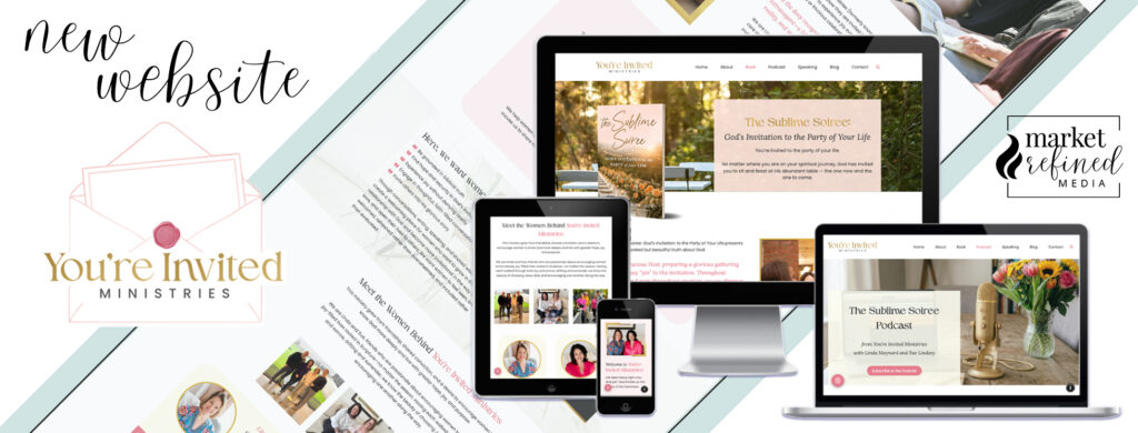 MRM Project Feature: You're Invited Ministries Brand & Website Redesign