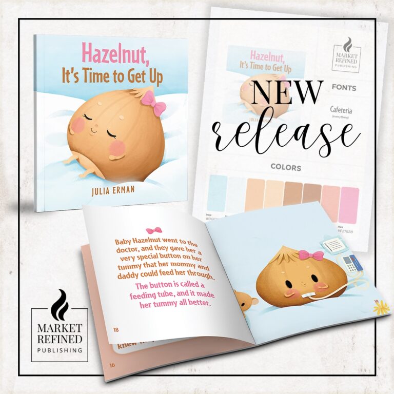 MRM Project Feature: Hazelnut, It's Time to Get Up Publishing Project