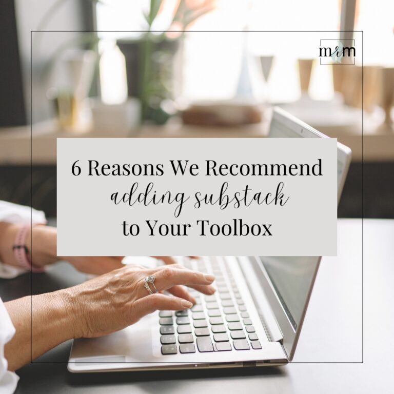 MRM Blog: 6 Reasons We Recommend Adding Substack to Your Toolbox MRM Blog: 6 Reasons We Recommend Adding Substack to Your Toolbox